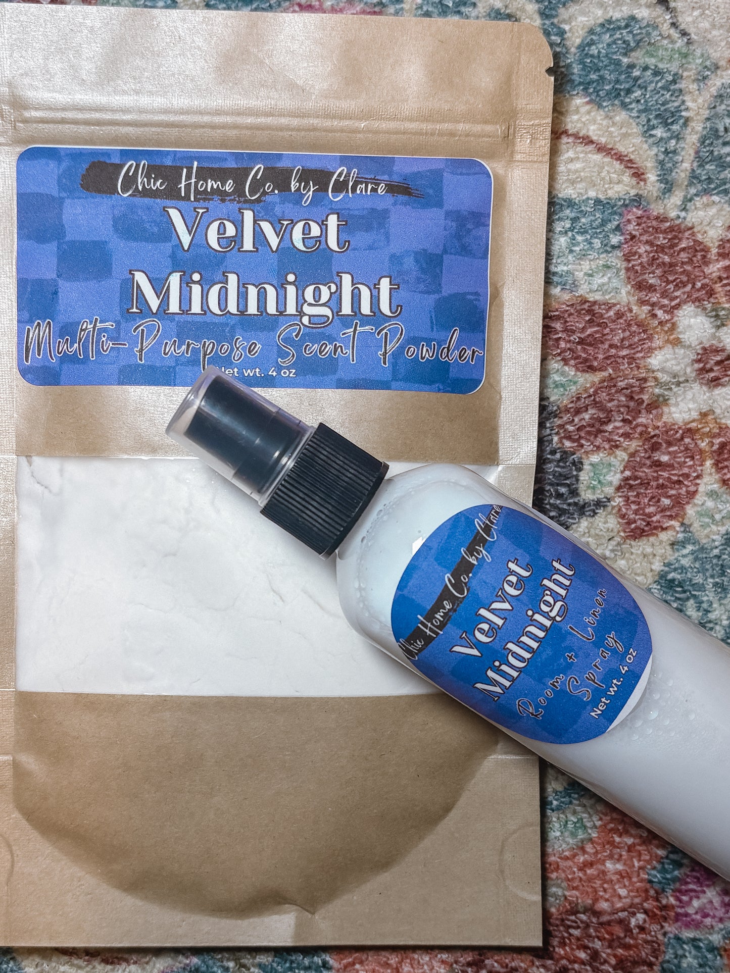 Velvet Midnight Room Spray & Refresher Bundle
