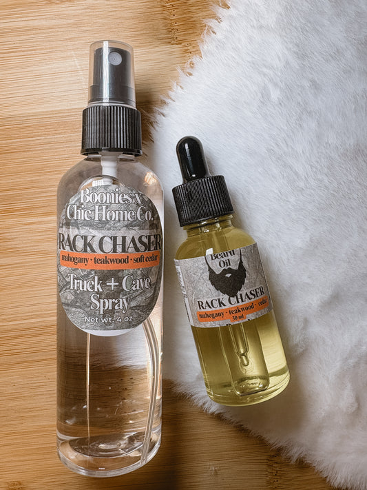 Rack Chaser Beard Oil and Truck Spray Bundle