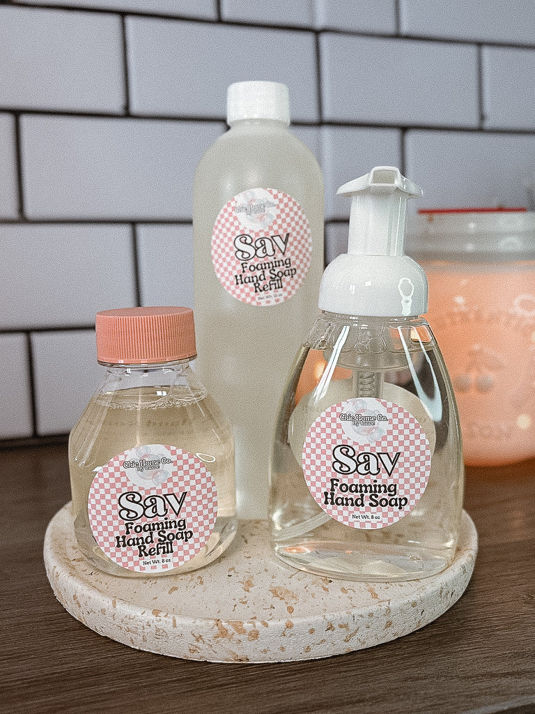 foaming hand soap ⭒ gentle, everyday hand wash